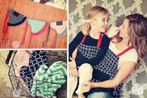 Mother Daughter aprons