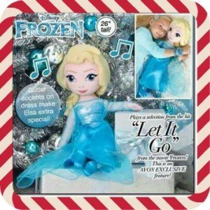 Avon Frozen Elsa doll v2