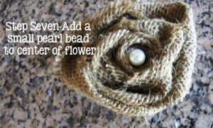 Burlap Flower Wreath (11)