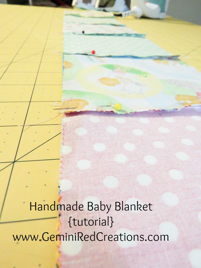 Handmade Baby Blanket tutorial (13)