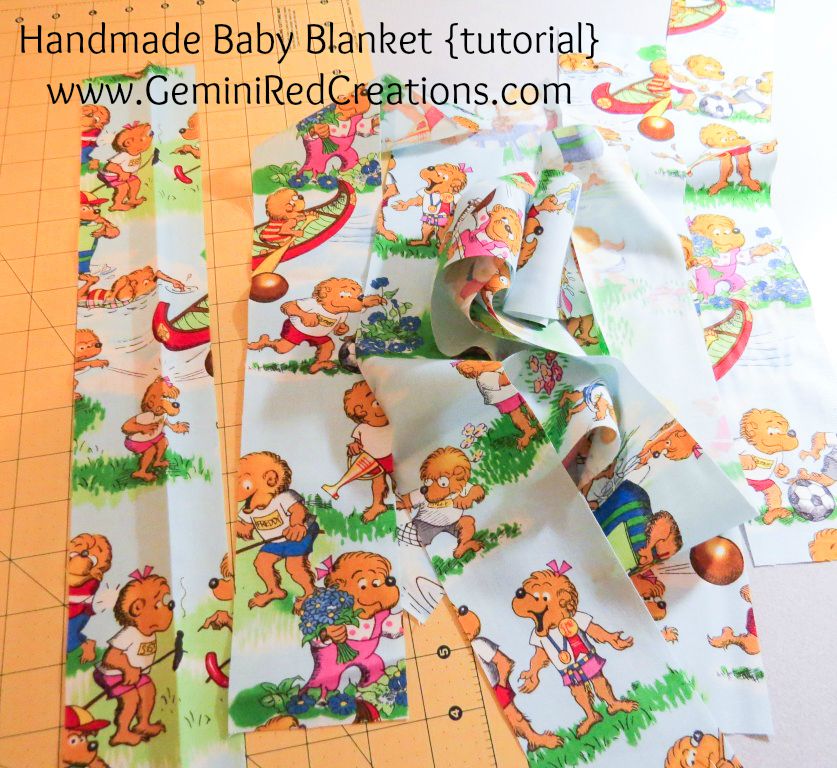 Handmade Baby Blanket tutorial (24)