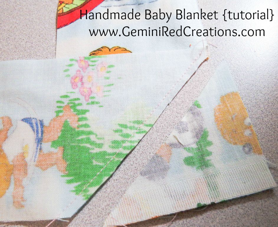 Handmade Baby Blanket tutorial (26)