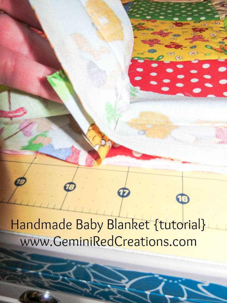 Handmade Baby Blanket tutorial (34)