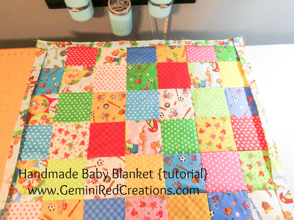 Handmade Baby Blanket tutorial (37)