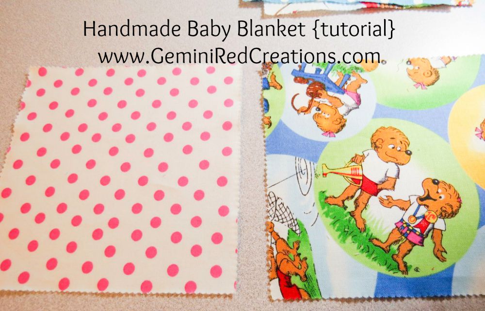 Handmade Baby Blanket tutorial (7)