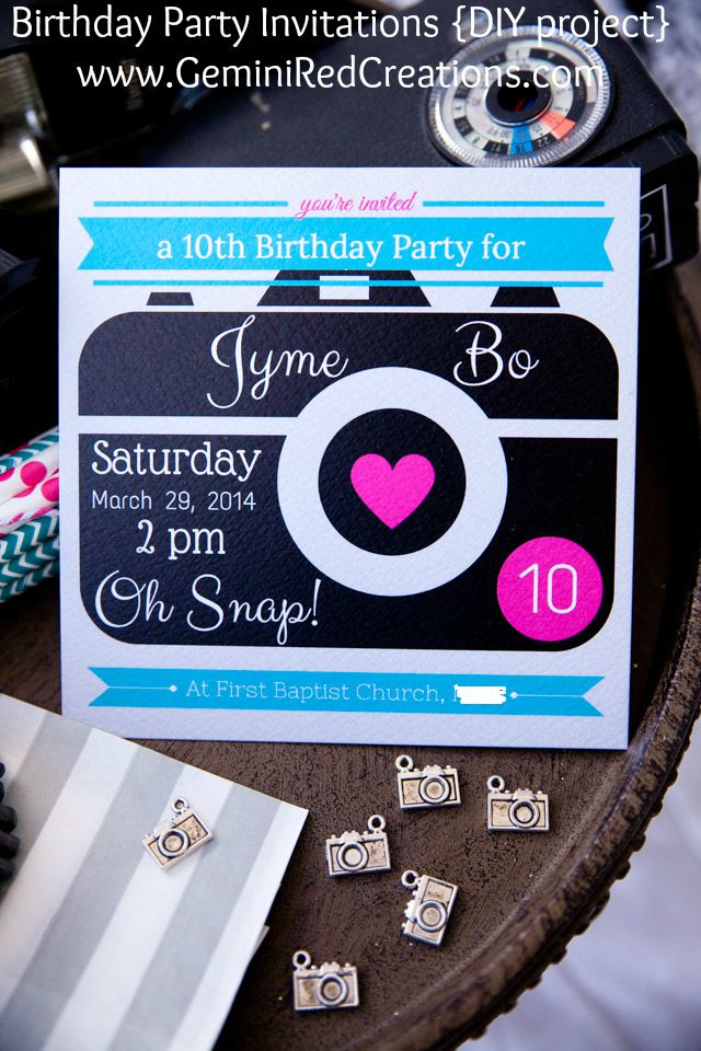 Birthday Party Invitations (14)