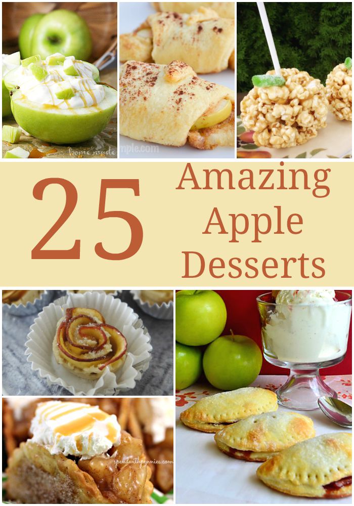 25 Amazing Apple Desserts