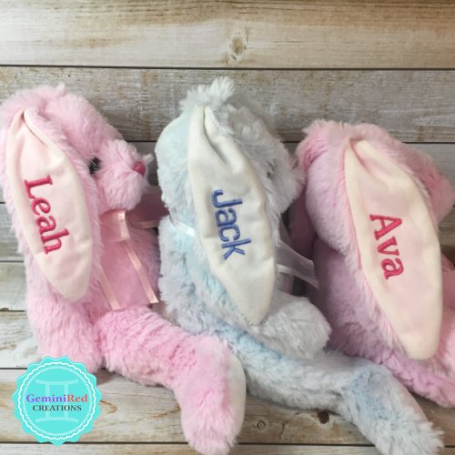 Personalized Bunny Rabbits