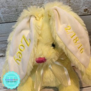 Personalized Bunny Rabbits