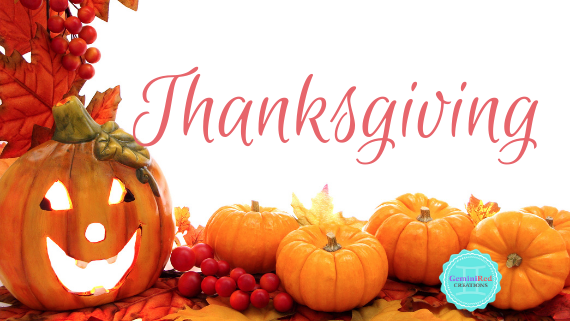 Happy Thanksgiving from GeminiRed Creations!