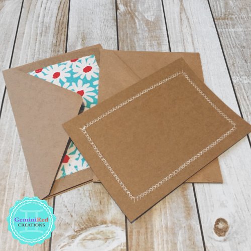 Fabric Note Cards