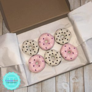Felt Embroidered Plush Donuts