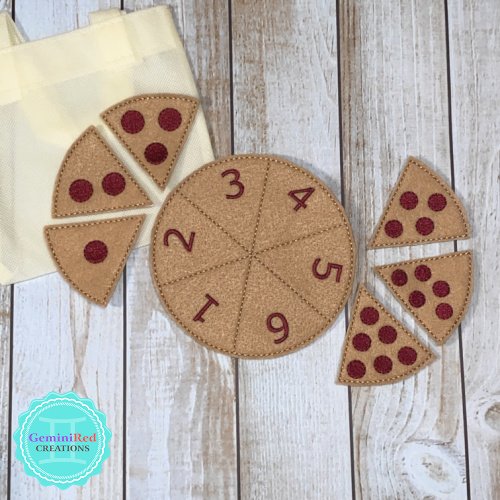 Pepperoni Pizza Learn to Count Set