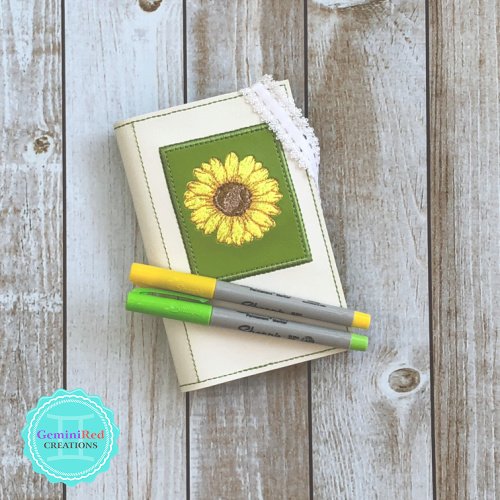 Sunflower Notebook Cover