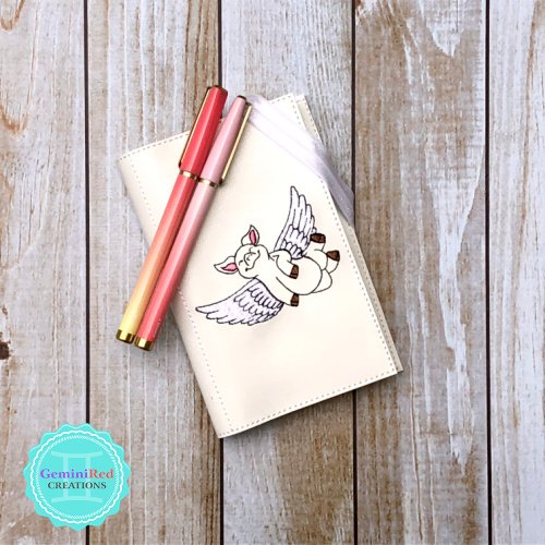 Flying Pig Notebook Cover