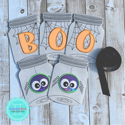 Halloween Boo! Jar Banner