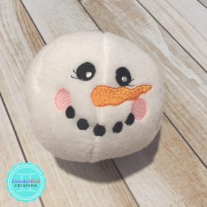 Fleece Plush Snowball {Option 2}
