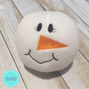 Fleece Plush Snowball {Option 1}