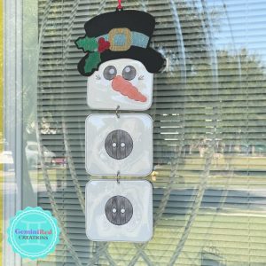 Snowman Dangle Door Hanger