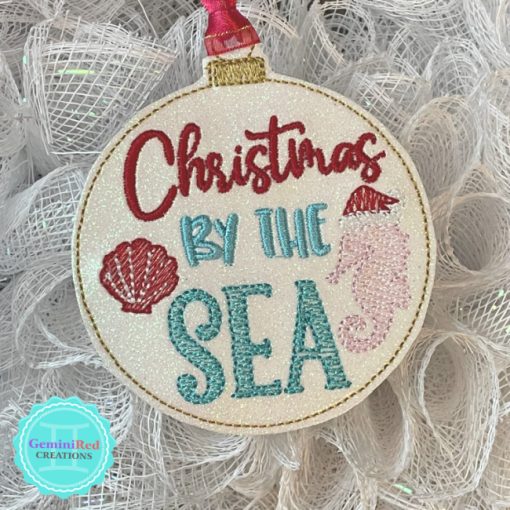 Christmas by the Sea Ornament