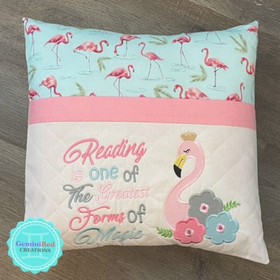 Reading Greatest Forms of Magic Pillow Cover