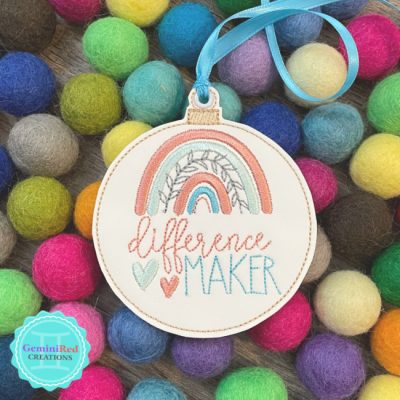 Difference Maker Ornament