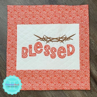 Blessed Pillow Cover {Ready to Ship}