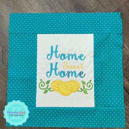 Home Sweet Home Pillow Cover {Ready to Ship}