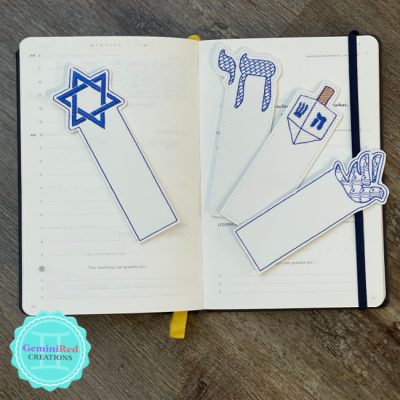 Jewish Symbol Bookmark
