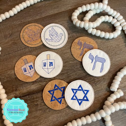 Jewish Symbol Coaster