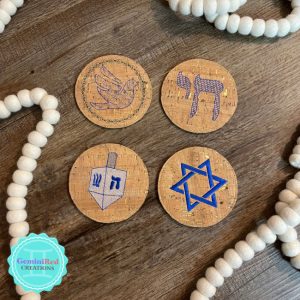 Jewish Symbol Coaster