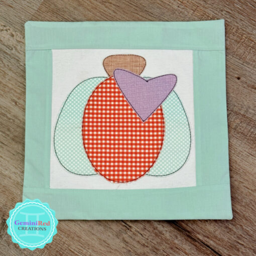 Pumpkin Heart Leaf Pillow Cover {Ready to Ship}