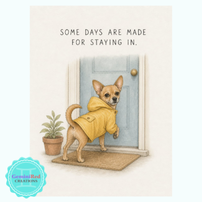 Some Days Are Made for Staying In eCard