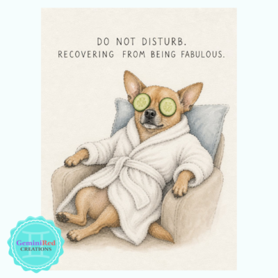 Do Not Disturb. Recovering from Fabulous. eCard