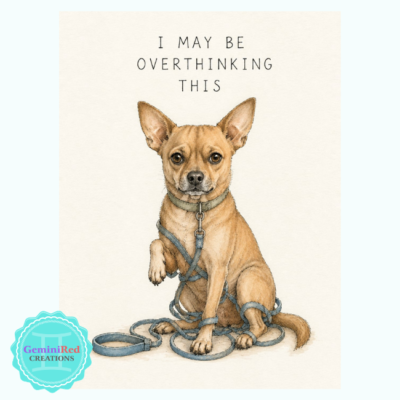 I May Be Overthinking This eCard